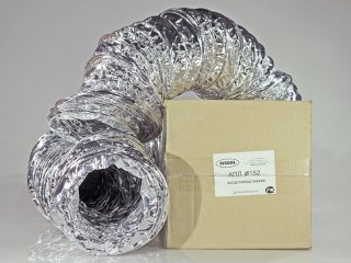 Алюминиевый вентиляционный канал d=152 mm (10 m)